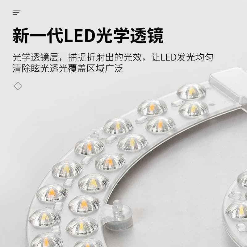 吸顶灯灯芯led灯盘灯条光源模组替换灯板灯管节能照明超亮智能 - 缩略图4