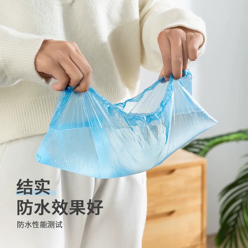 一次性鞋套无纺布家用加厚室内防水耐磨防滑机房学生塑料脚套信息 - 缩略图2