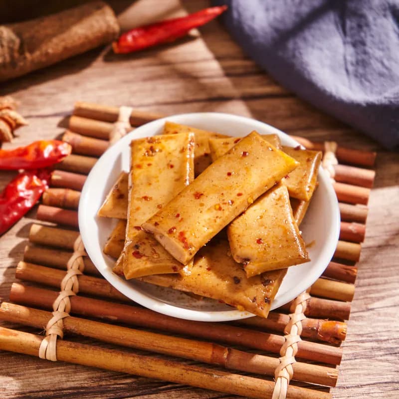 50包买30包送20包Q弹手磨嫩豆干五香味豆腐干零食嫩豆腐麻辣即食 - 缩略图3