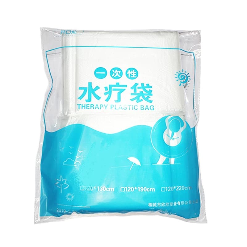 一次性泡澡袋子浴桶加厚折叠洗澡圆桶塑料膜套儿童泡浴袋美容院 - 缩略图5