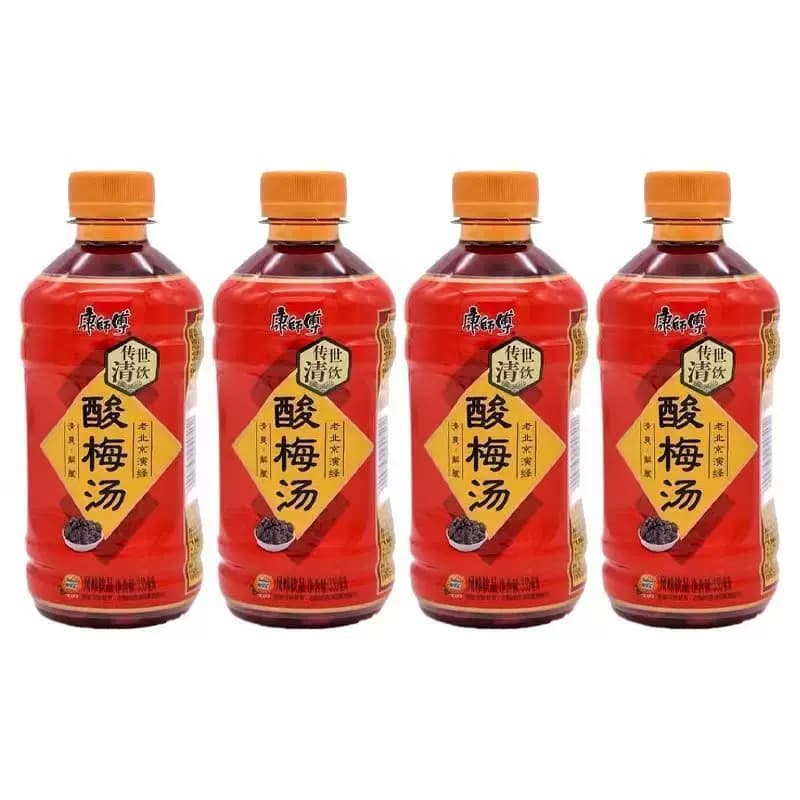 康师傅酸梅汤饮料330ml*1瓶装小瓶夏日解渴风味饮料 - 缩略图5