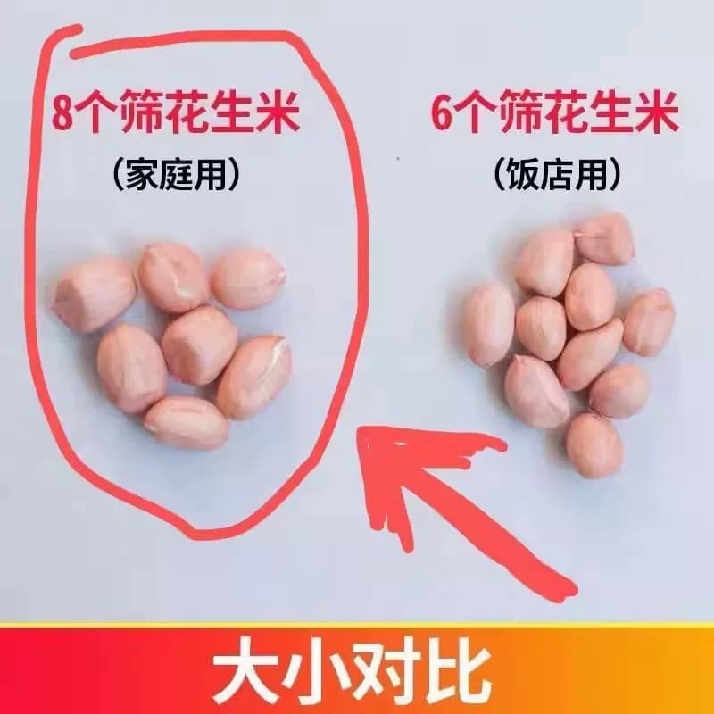 白沙花生米2025年河南小白沙农家新花生干花生新鲜花生仁散装新货 - 缩略图3