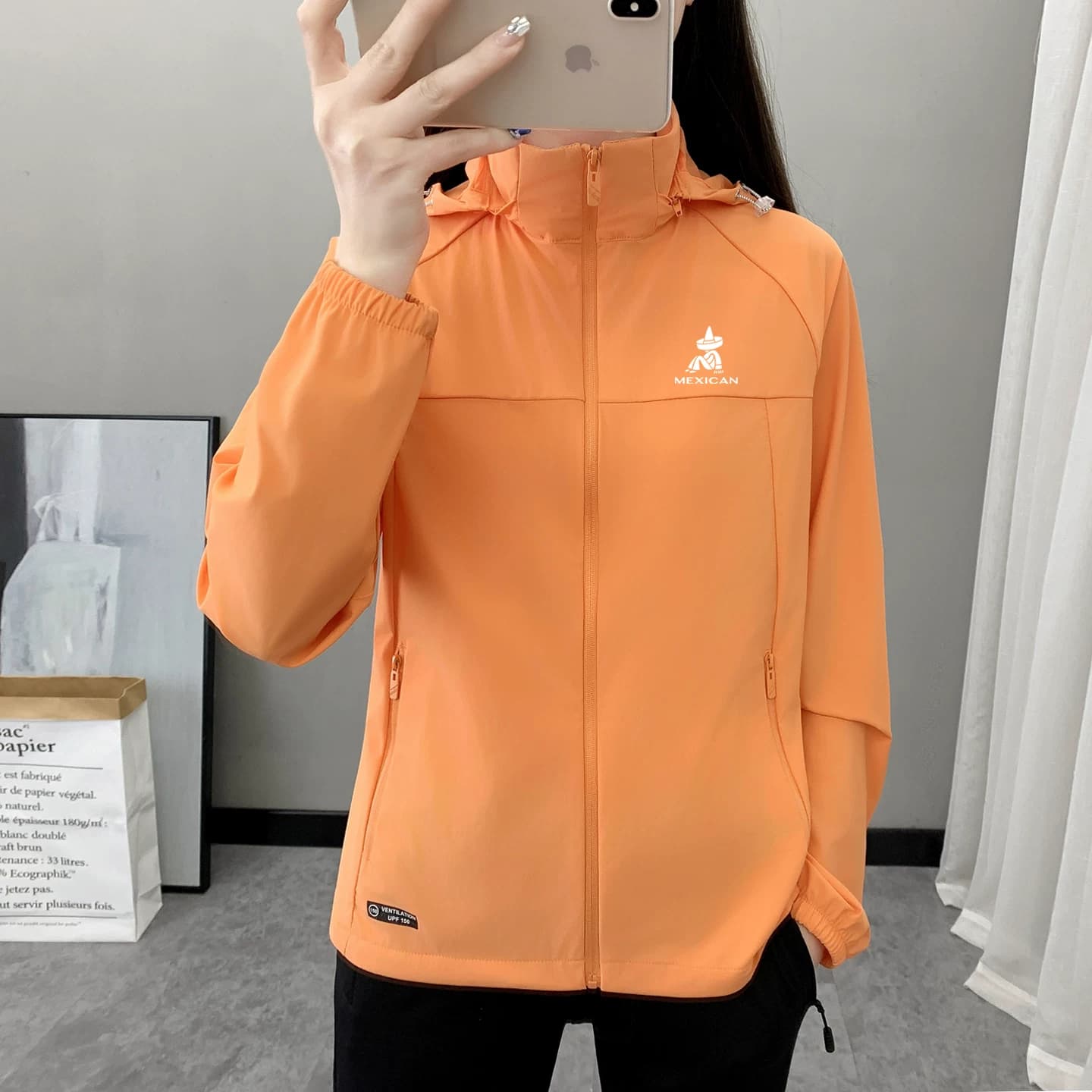 稻草人防晒衣女夏季2026新款防紫外线薄专业冰丝UPF50+防晒服外套 - 缩略图2