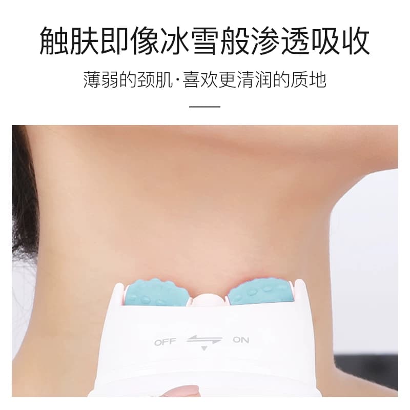 色娜娜双滚轮V型美颈霜提拉紧致细纹按摩颈部护理淡化脖颈纹官方1 - 缩略图3