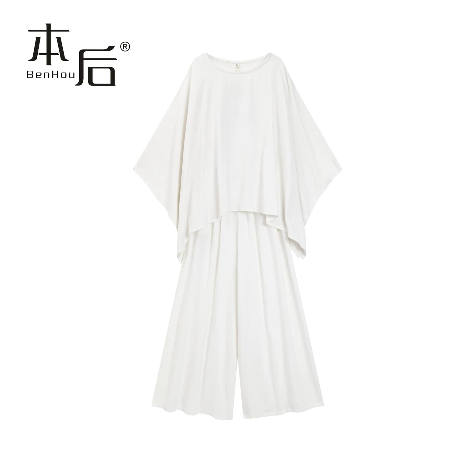24621 新中式棉麻套装女春夏改良版汉服禅意佛系疗愈禅服茶服国风 - 缩略图2