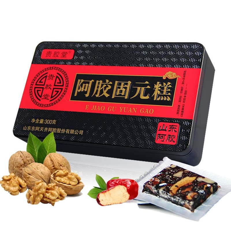 买1盒送1盒新货贵胶堂阿胶固元糕即食共600克 - 缩略图5