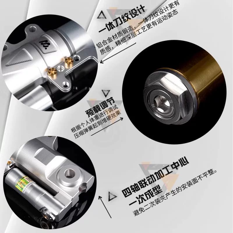 明浙31芯前减震小牛NST/FXpro九号M95C裂行NS125LA电动车改装避震 - 缩略图3