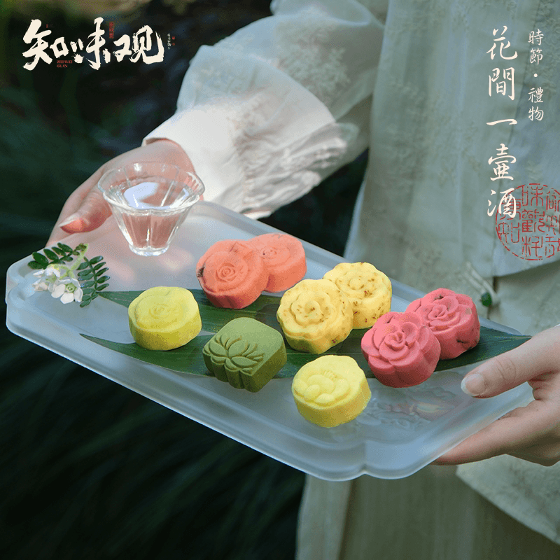 知味观绿豆糕点杭州特产传统正宗桂花糕茶点心零食小吃中式下午茶 - 缩略图2