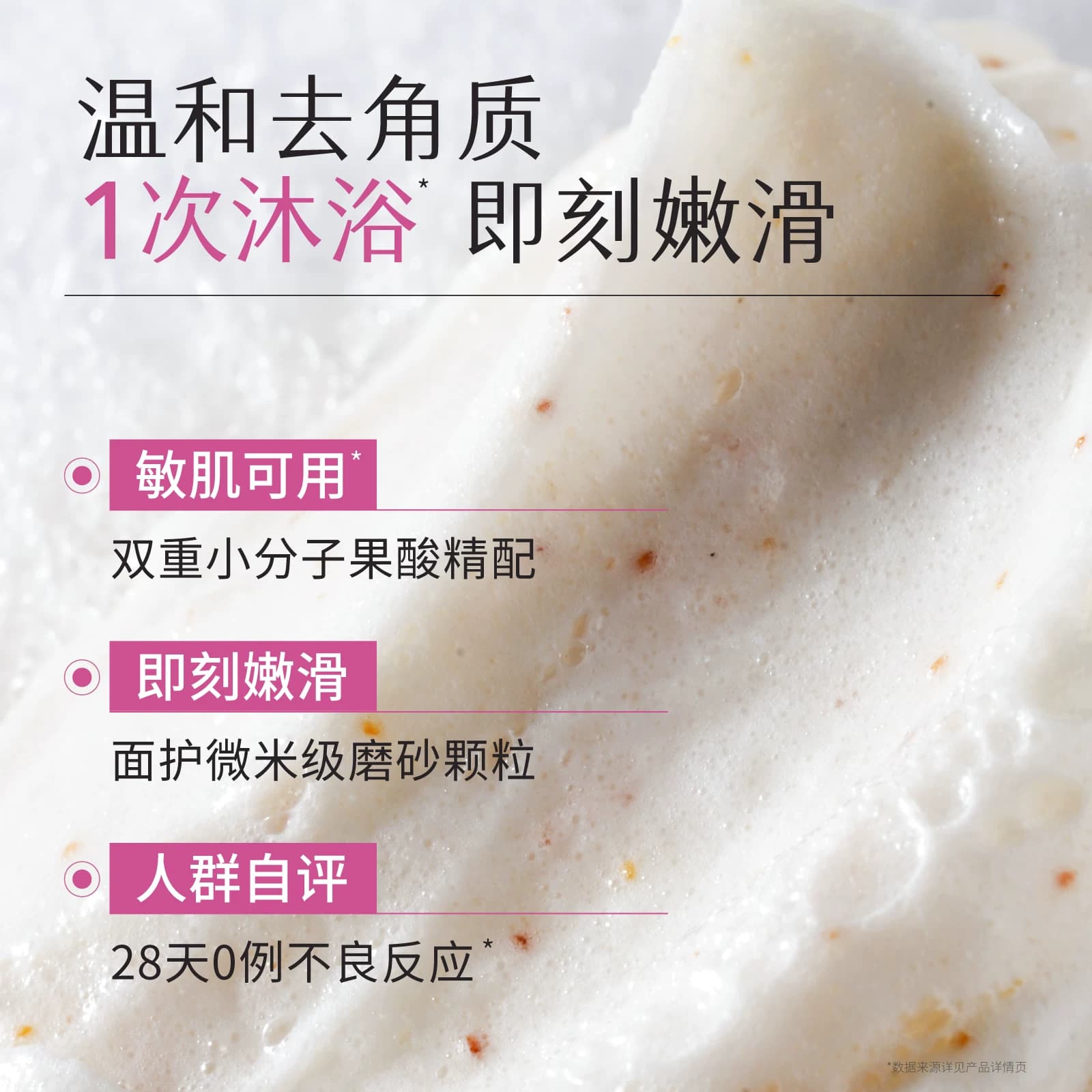 半亩花田净白罐美白身体磨砂膏嫩白全身果酸去角质手部沐浴露正品 - 缩略图4