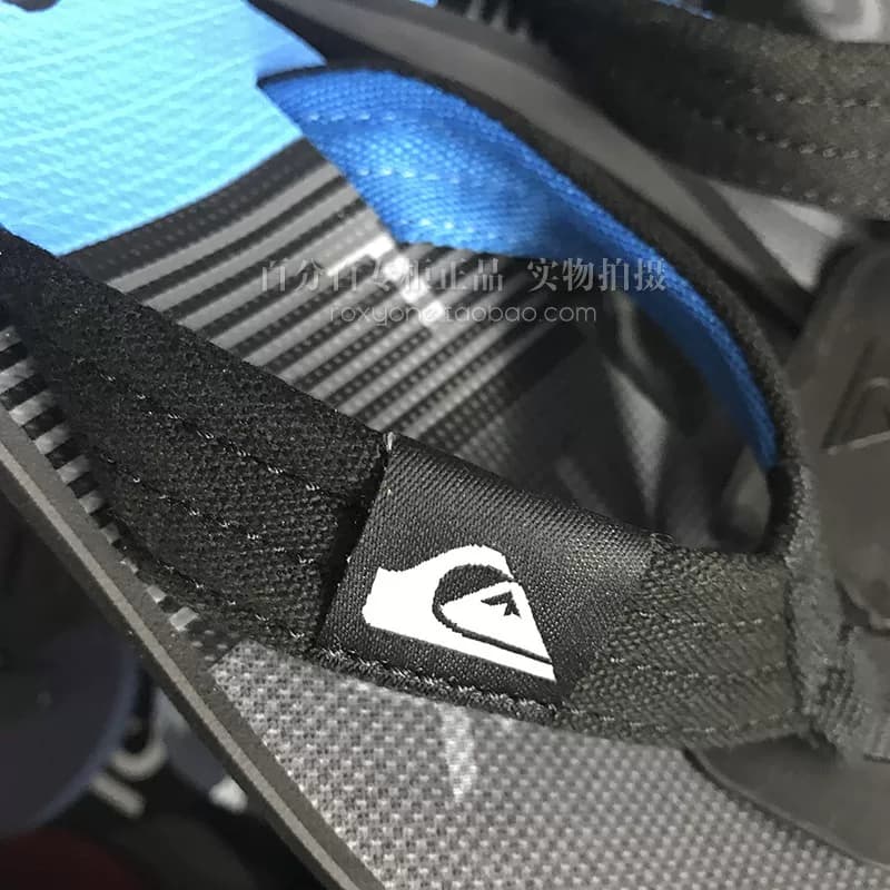 Quiksilver2026新款人字拖潮牌速干防滑沙滩布带拖鞋eva外穿洋气 - 缩略图2