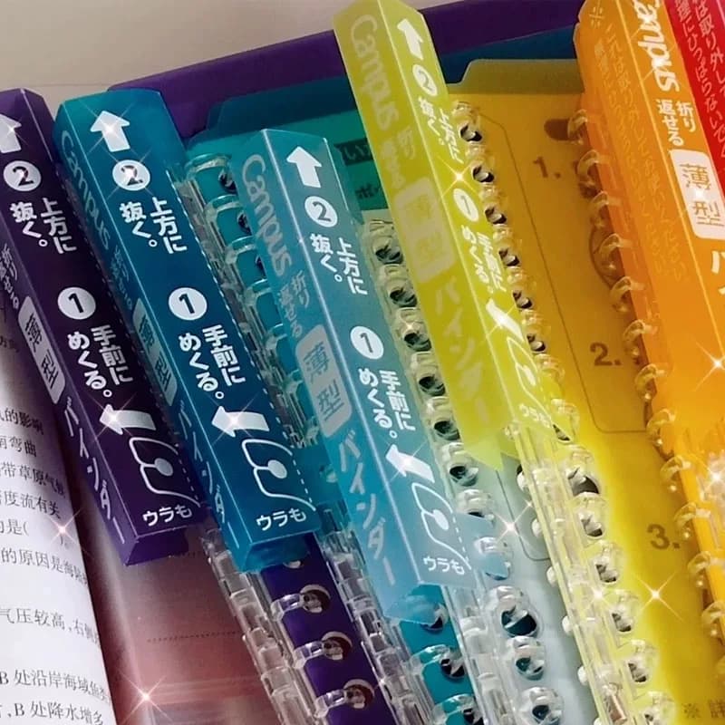 日本KOKUYO国誉Smartring活页本超薄B5可拆卸活页夹笔记本子 - 缩略图2