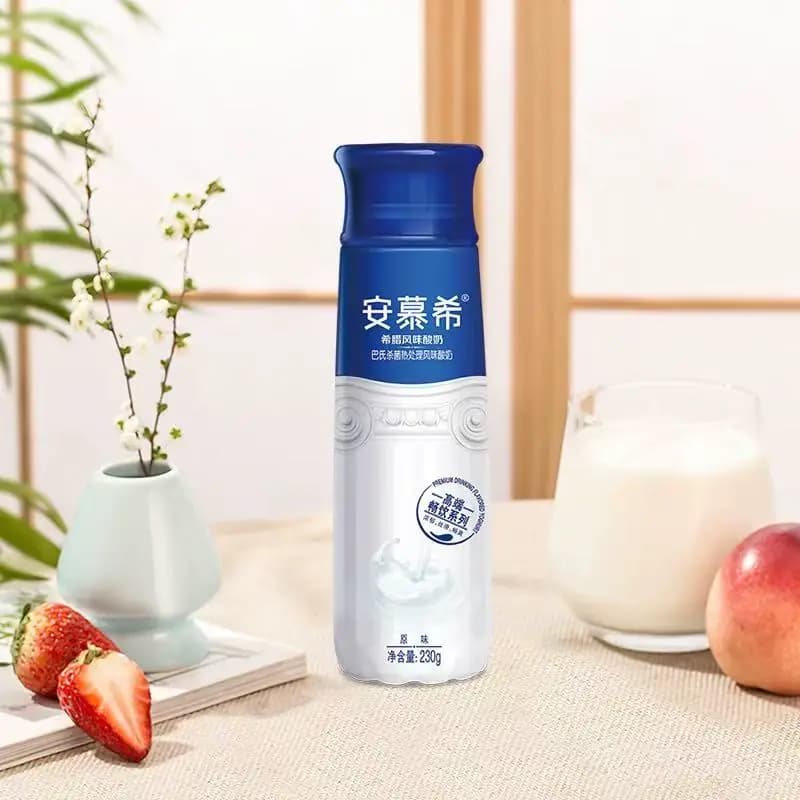 伊利安慕希希腊风味原味酸奶230g*10瓶营养早餐7月产 - 缩略图4
