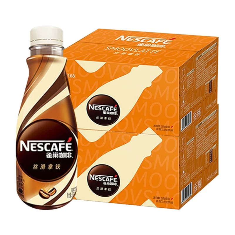 Nestle雀巢即饮咖啡丝滑拿铁深烘甄选豆新西兰奶源奶咖268ml*2箱 - 缩略图2