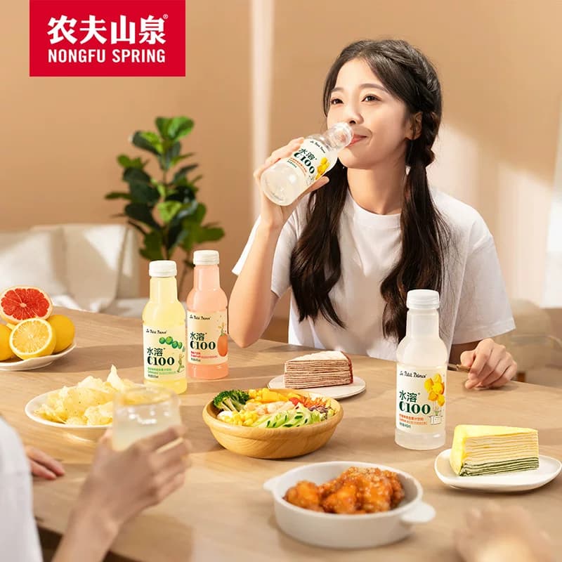 【李佳琦直播间】农夫山泉水溶C100果汁饮料多口味补充维生素C - 缩略图3