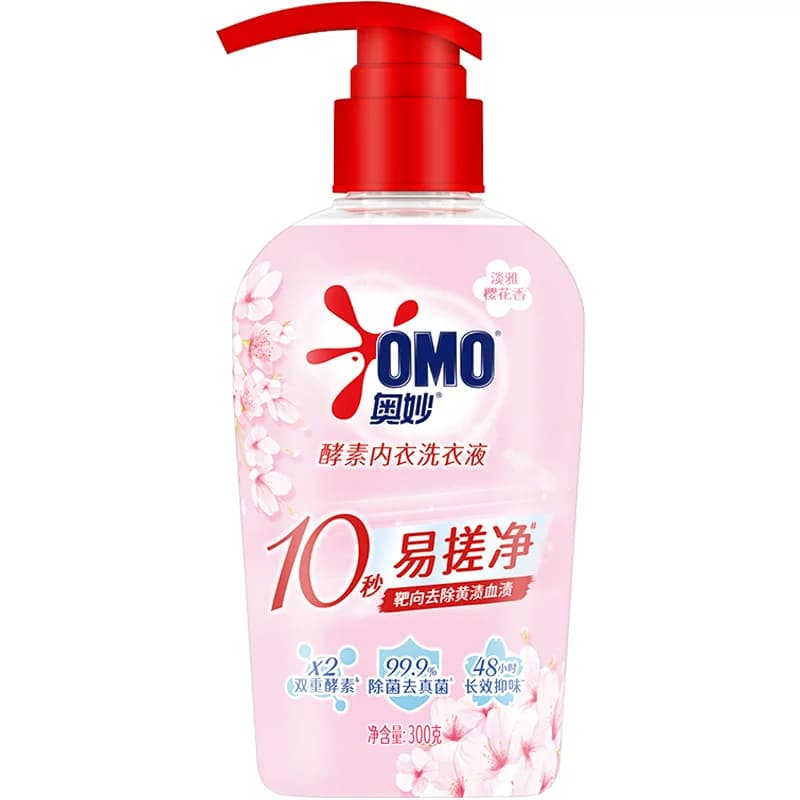 奥妙樱花内衣洗衣液内裤清洗液内衣裤女士去血渍杀菌抑菌除螨 - 缩略图2