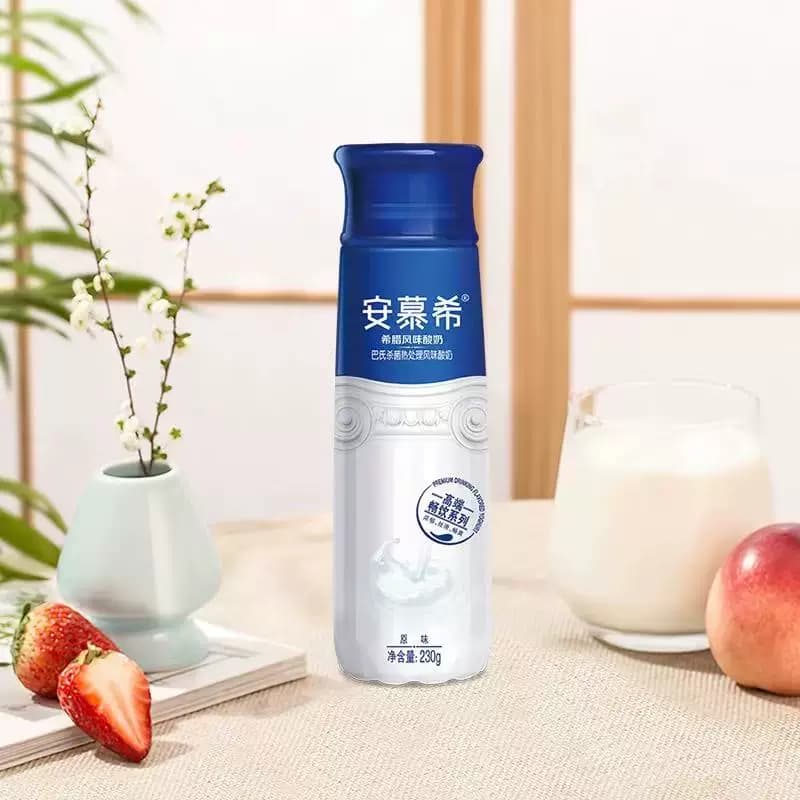 伊利安慕希希腊风味高端原味酸奶230g*10瓶4月产 - 缩略图4