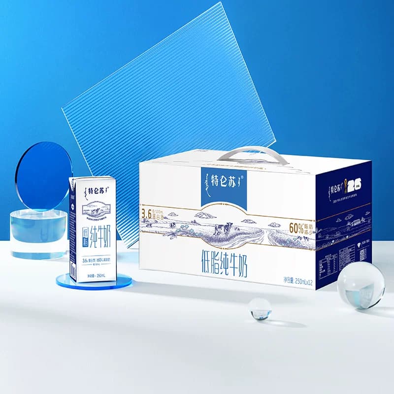 蒙牛特仑苏低脂纯牛奶优质乳蛋白营养 - 缩略图4