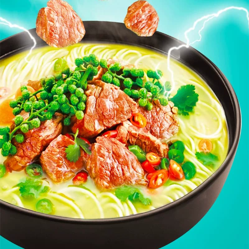 统一方便面麻辣青花椒藤椒牛肉面泡面五合一速食 - 缩略图4