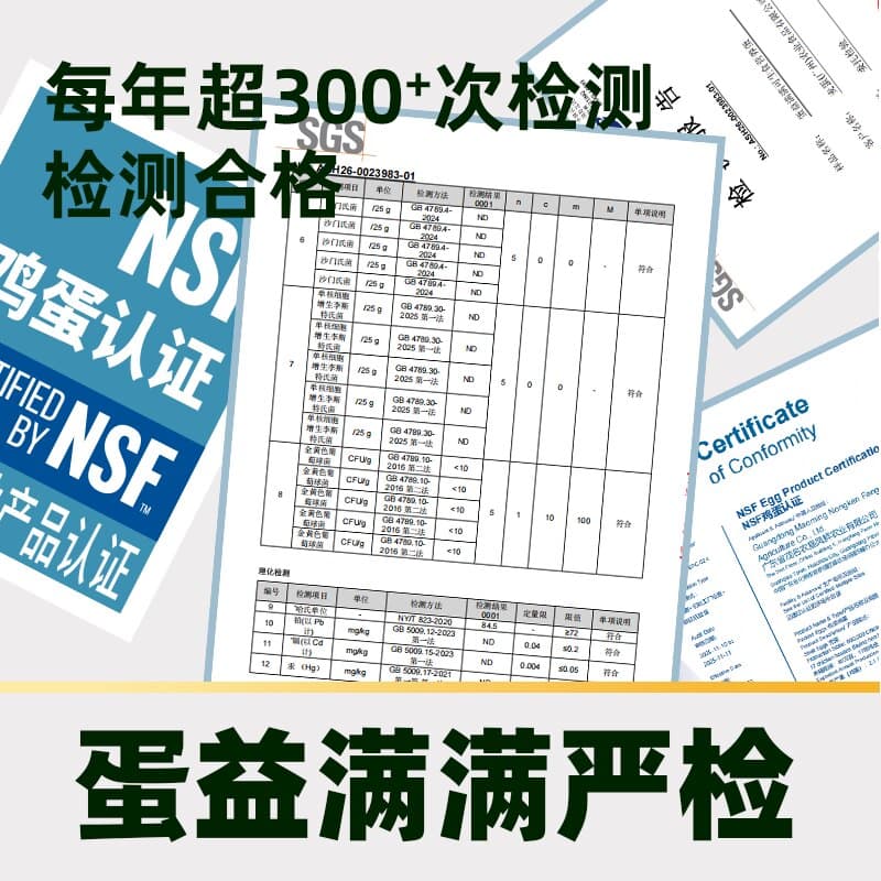 猫超臻选叶黄素鸡蛋50g*30枚蛋益满满无抗无沙门氏菌鲜蛋可生食级 - 缩略图4