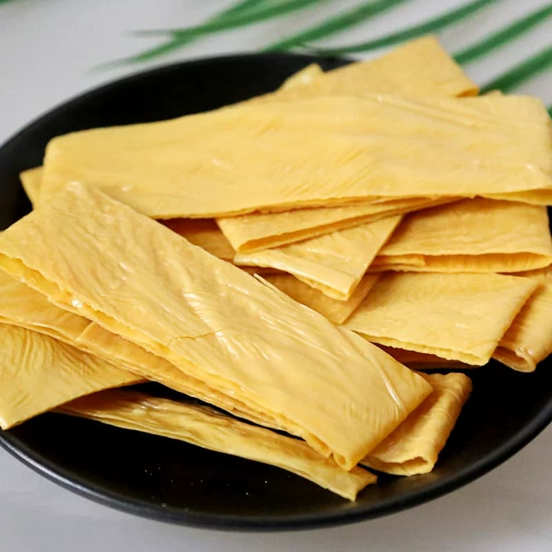 古松豆制品干豆皮搭配凉菜豆腐皮腐竹油豆皮火锅麻辣烫素食食材 - 缩略图2