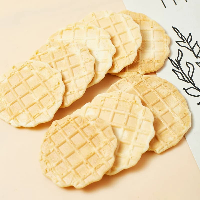 无糖高钙鲜烤奶皮子约34片新疆风味内蒙奶酪片饼干儿童零食100g - 缩略图2
