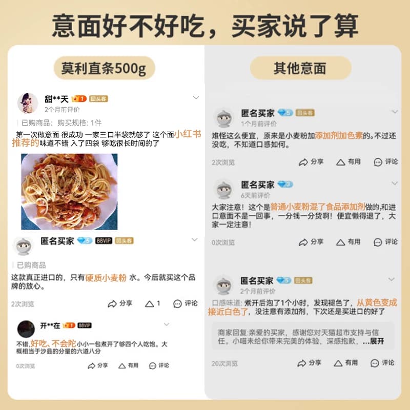 【进口】莫利意大利面直条形通心粉方便面西餐面条意面 - 缩略图3