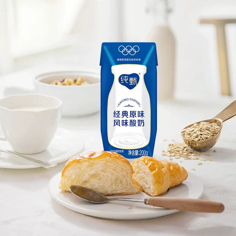 【百亿补贴】蒙牛纯甄原味风味酸奶200g*16盒浓郁美味 口口细腻 - 缩略图4