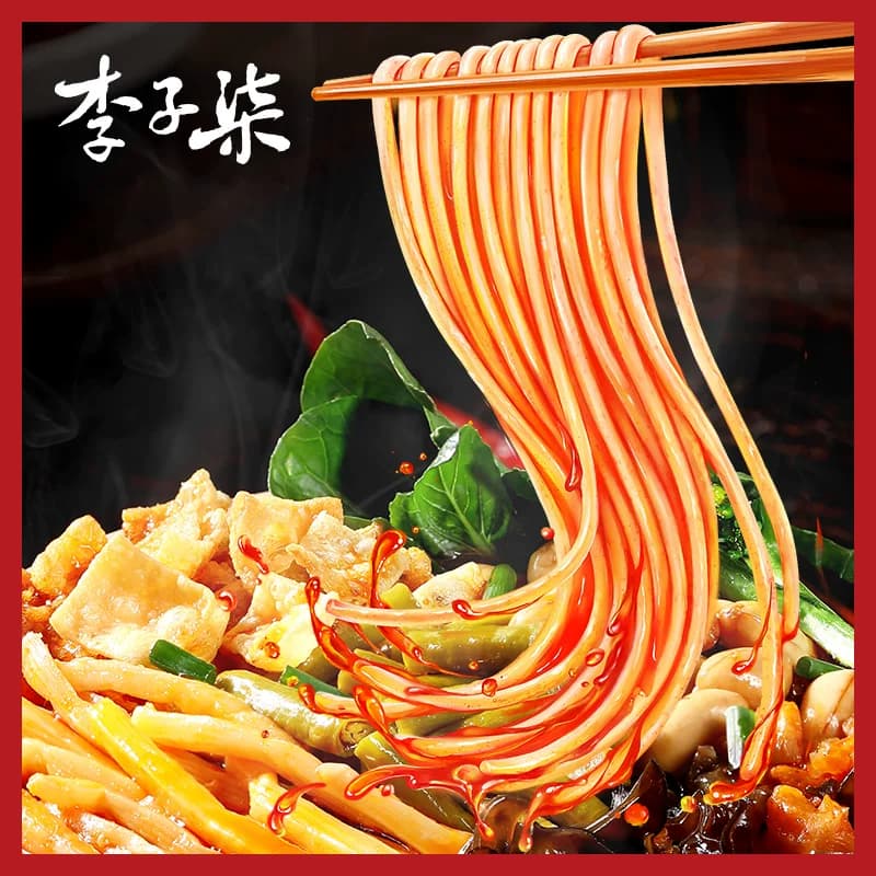 李子柒方便速食柳州螺蛳粉螺丝粉米粉螺丝粉夜宵螺狮粉 - 缩略图2