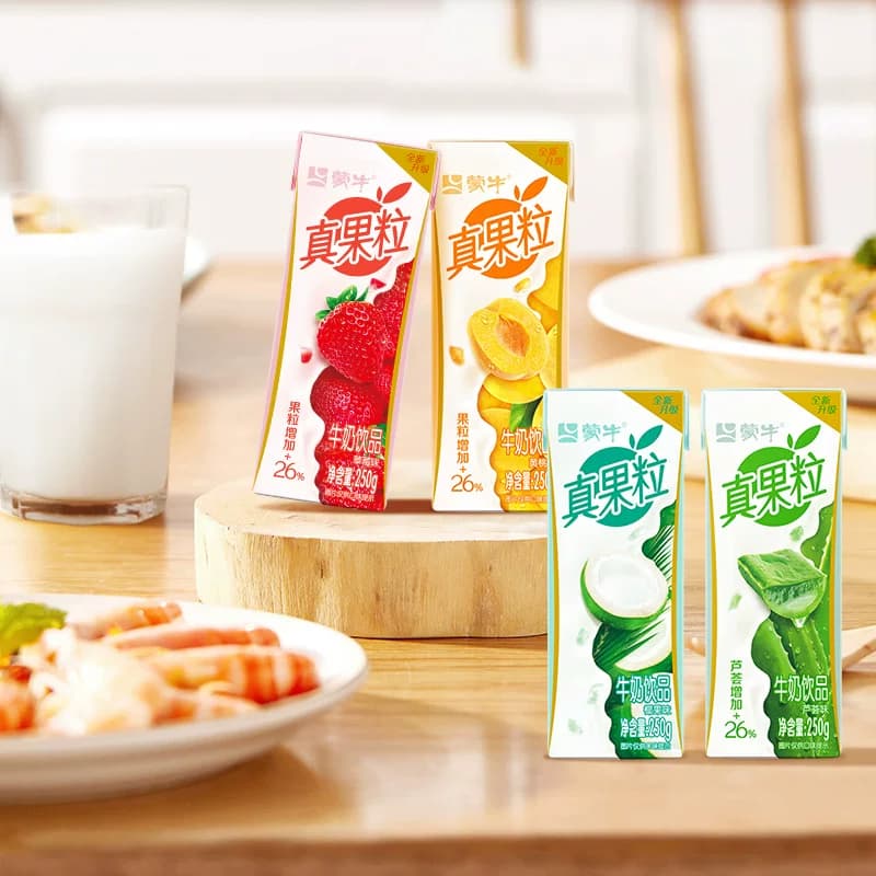 【百亿补贴】蒙牛真果粒牛奶饮品250g*24盒混合口味牛奶饮料整箱 - 缩略图4