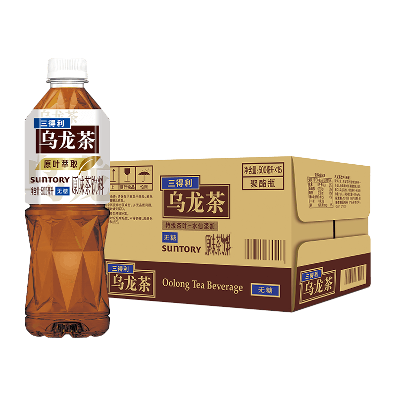 三得利乌龙茶饮料整箱清爽自然解腻饮品原味/复合茶饮料任选 - 缩略图2