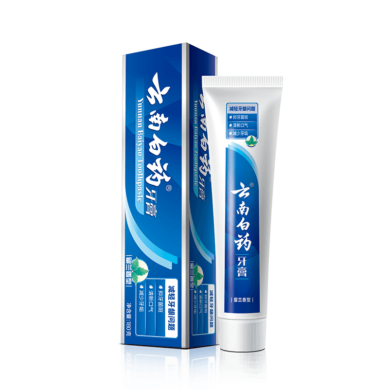 云南白药牙膏留兰香型180g清新护龈减轻口腔问题-下拉详情更优惠 - 缩略图2