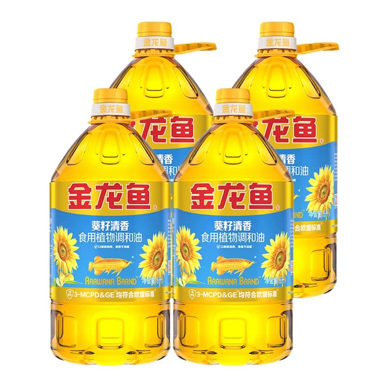 金龙鱼葵花籽食用植物调和油5L*4桶整箱装 - 缩略图2