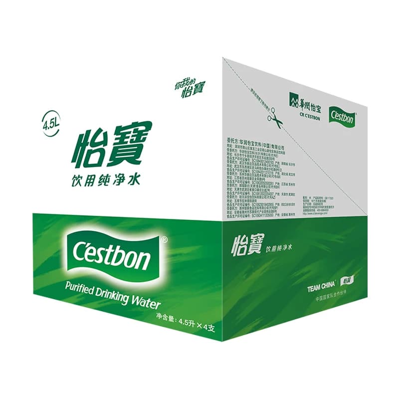怡宝饮用水纯净水非矿泉水家庭用水煲汤泡茶4.5L*4桶/箱整箱 - 缩略图4