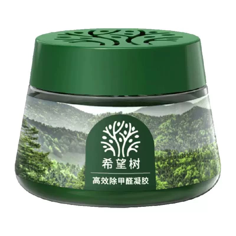 希望树小绿罐除甲醛果冻清除剂新房家用去吸异味强力型净化器52g - 缩略图2
