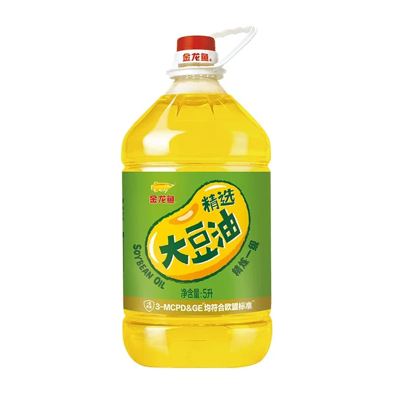 金龙鱼精选大豆油5L/桶食用油 优质转基因大豆油 - 缩略图2
