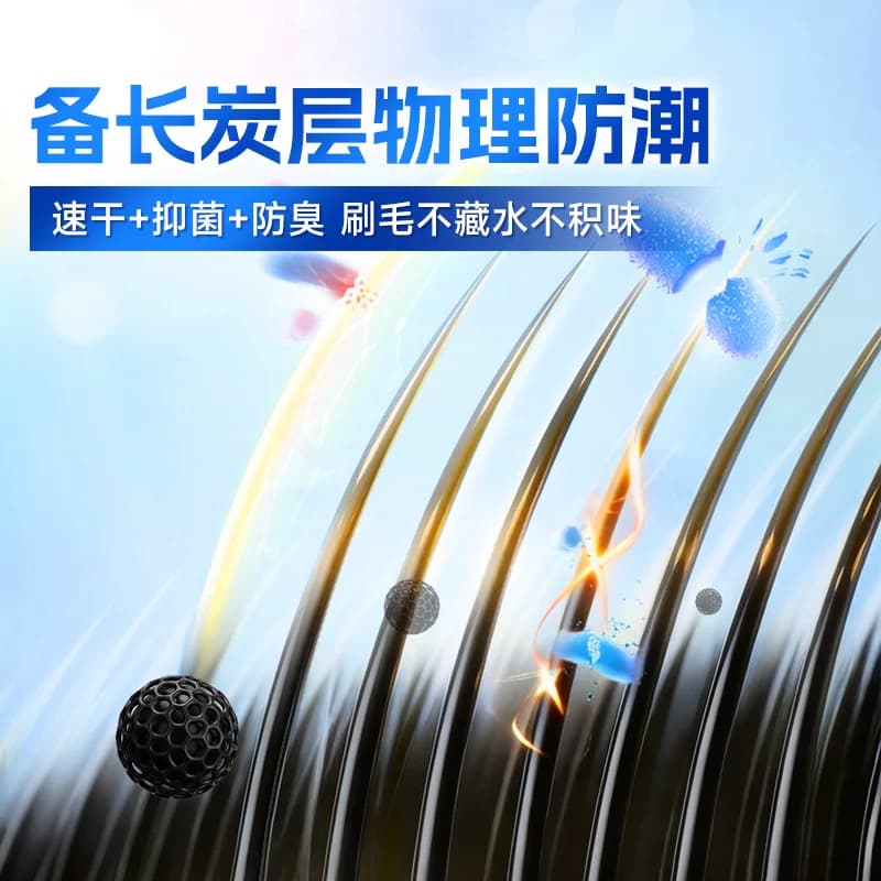 舒客牙刷炭丝软毛成人男女士情侣家庭装抑菌刷毛敏感专用深层清洁 - 缩略图4