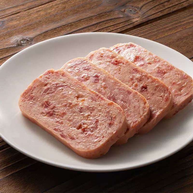 猪掌门午餐肉罐头198g*1罐经典原味猪肉熟食火锅早餐三明治速食品 - 缩略图3