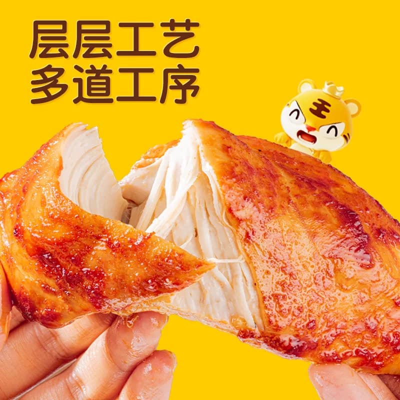 皇家小虎香煎鸡排鸡胸肉低脂冷冻鸡扒儿童早餐空气炸锅半成品食材 - 缩略图4