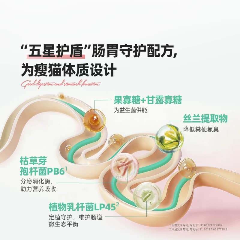 WoWo喔喔鲜肉烘焙猫粮生骨肉夹心增肥发腮美毛护肠道成猫幼猫通用 - 缩略图5