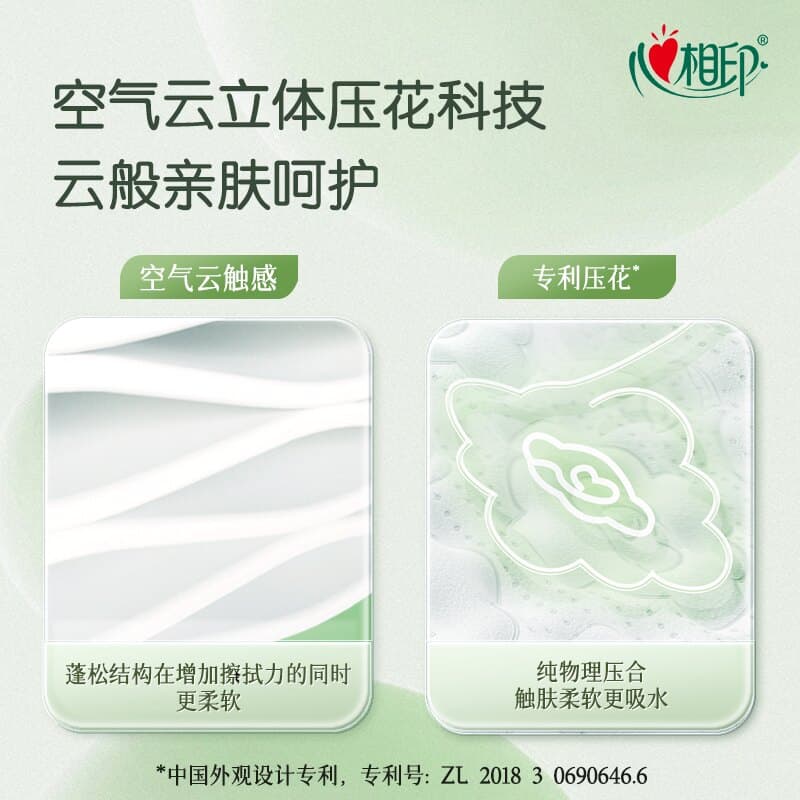 【详情领优惠】心相印云感/茶语丝享S码抽纸餐巾纸卫生纸巾实惠装 - 缩略图2