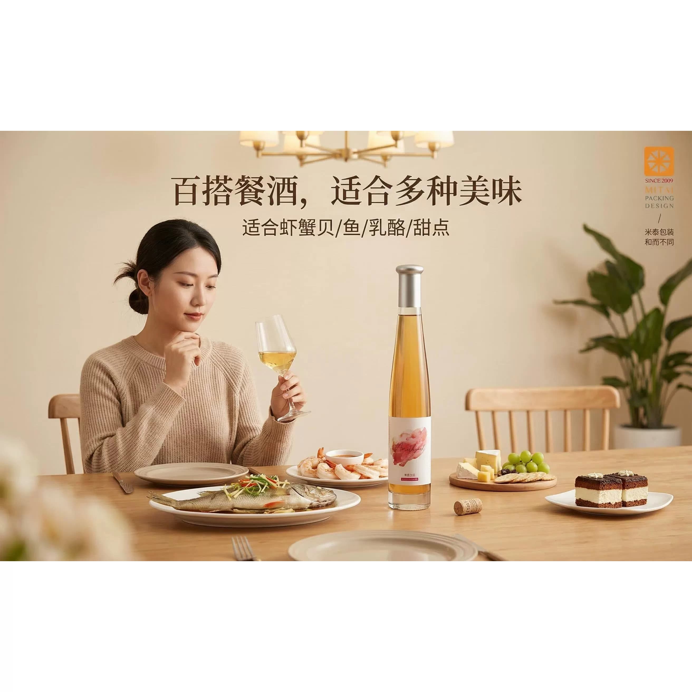 【爆火小众】紫晶庄园琼瑶浆半甜白葡萄酒 - 缩略图3