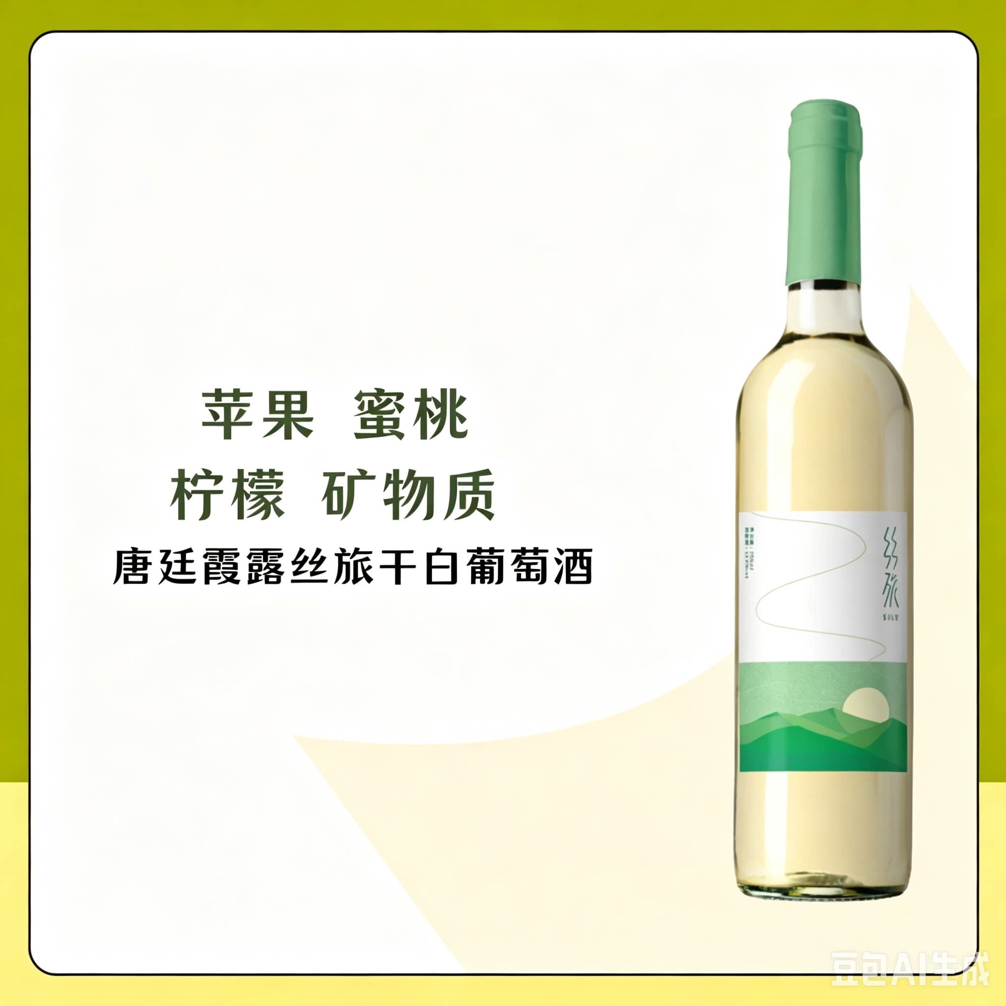 【唐庭霞露酒庄】丝旅贵人香干白 满盛水晶葡萄半甜白葡萄酒 - 缩略图3