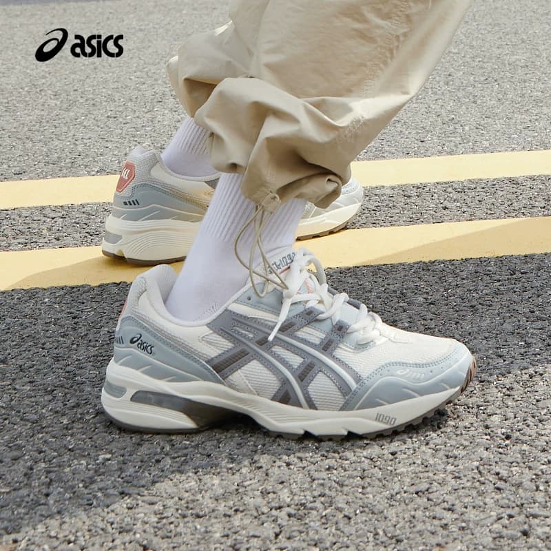 ASICS亚瑟士GEL-1090情侣老爹鞋男女时尚复古舒适透气运动休闲鞋 - 缩略图5