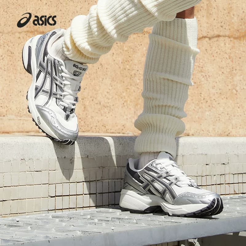 ASICS亚瑟士GEL-1090情侣老爹鞋男女时尚复古舒适透气运动休闲鞋 - 缩略图4