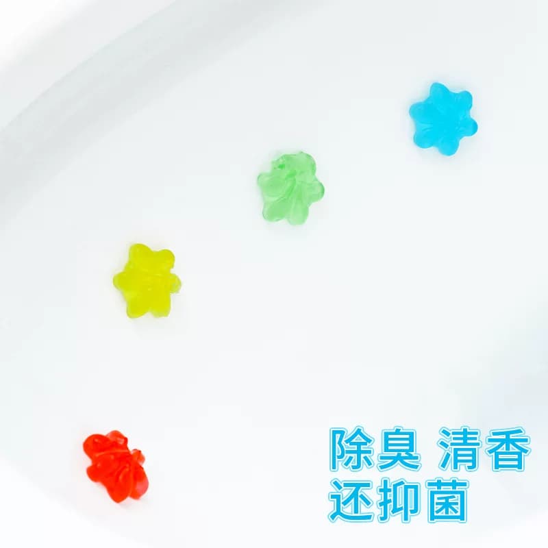 马桶小花朵日本洁厕凝胶厕所香气除臭神器卫生间去异味空气清新剂 - 缩略图3