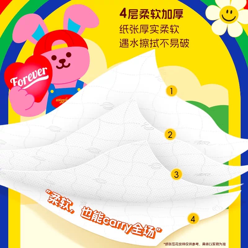 【下拉领取优惠】清风纸巾抽纸悬挂式10提纸巾家用整箱卫生纸巾by - 缩略图3