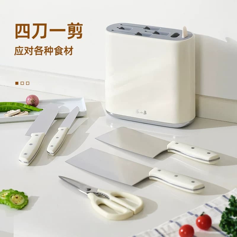 张小泉刀具六件套家用厨房不锈钢菜刀切片刀组合套装厨具官方正品 - 缩略图2