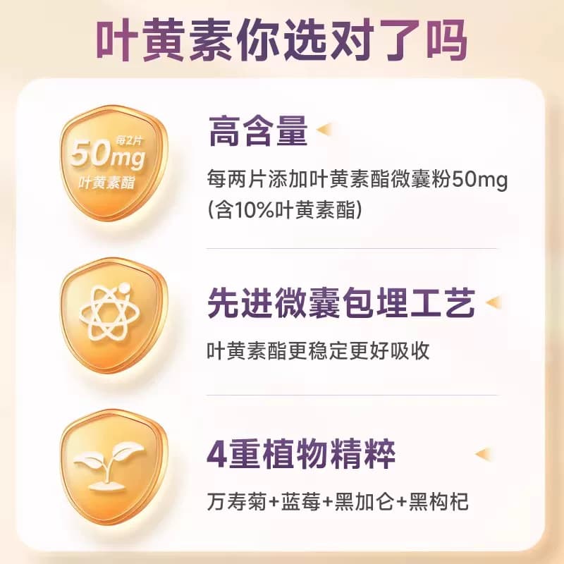 【专享】康恩贝蓝莓叶黄素酯片黑加仑专利中老年儿童成人正品旗舰 - 缩略图2