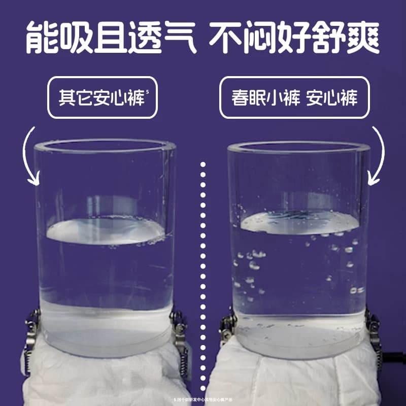 她研社卫生巾安睡裤安心裤春眠小裤柔软亲肤超薄防漏透气舒适 - 缩略图2