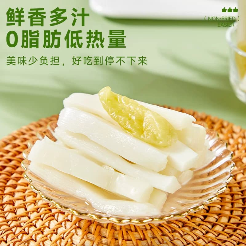 比比赞泡椒脆笋新鲜笋尖笋丝嫩笋竹笋片酸辣即食解馋小吃休闲零食 - 缩略图2